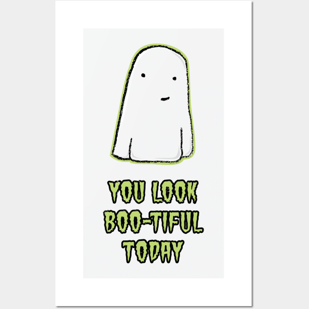 Boo-tiful Ghost Wall Art by Phil Tessier